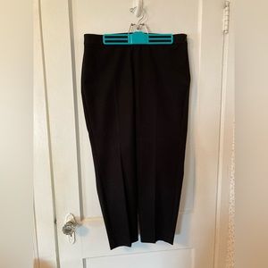 Talbots Chatham Ankle Pants. Petite Curvy Fit. Black.